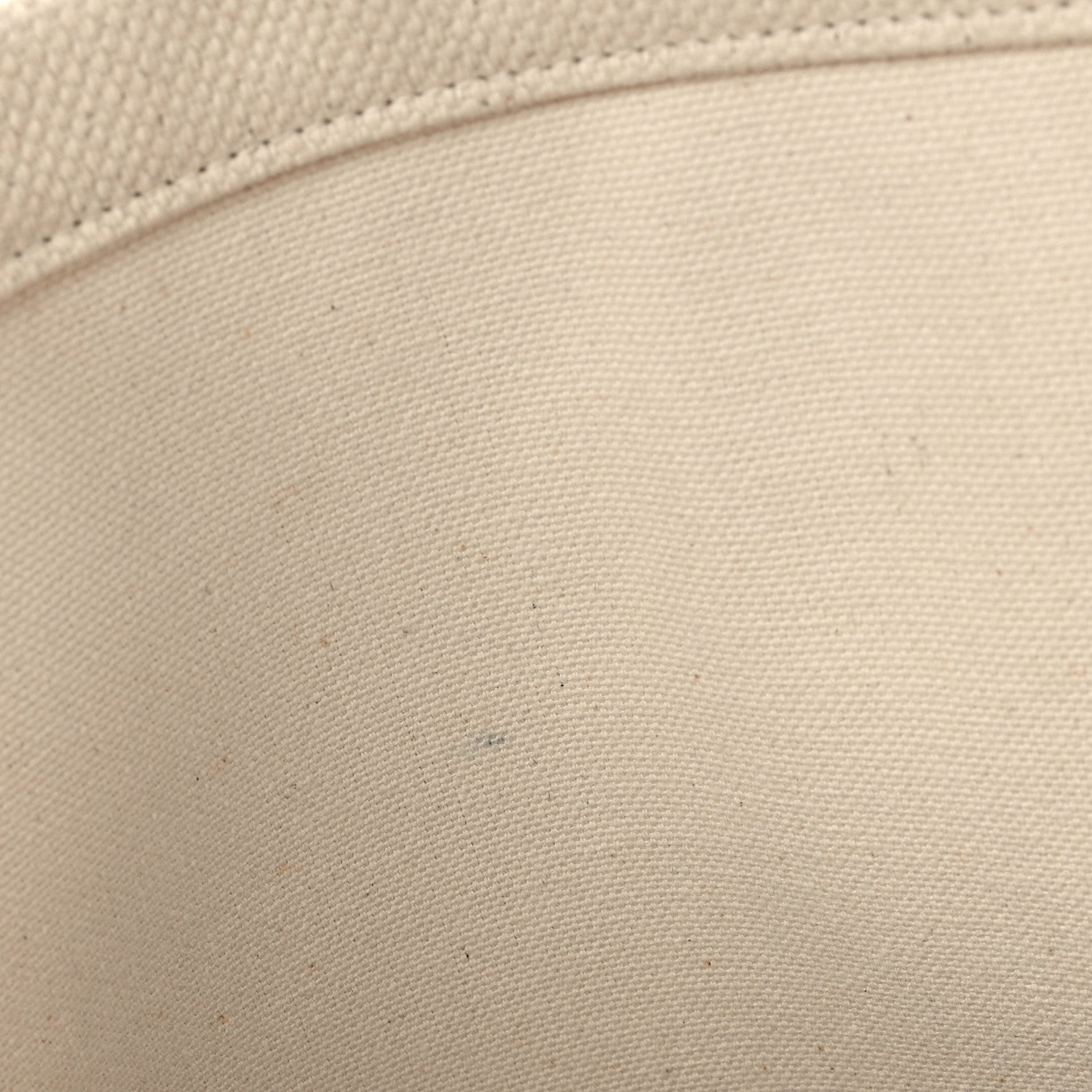 Celine Canvas Calfskin Horizontal Cabas Natural Tan 10 of 10