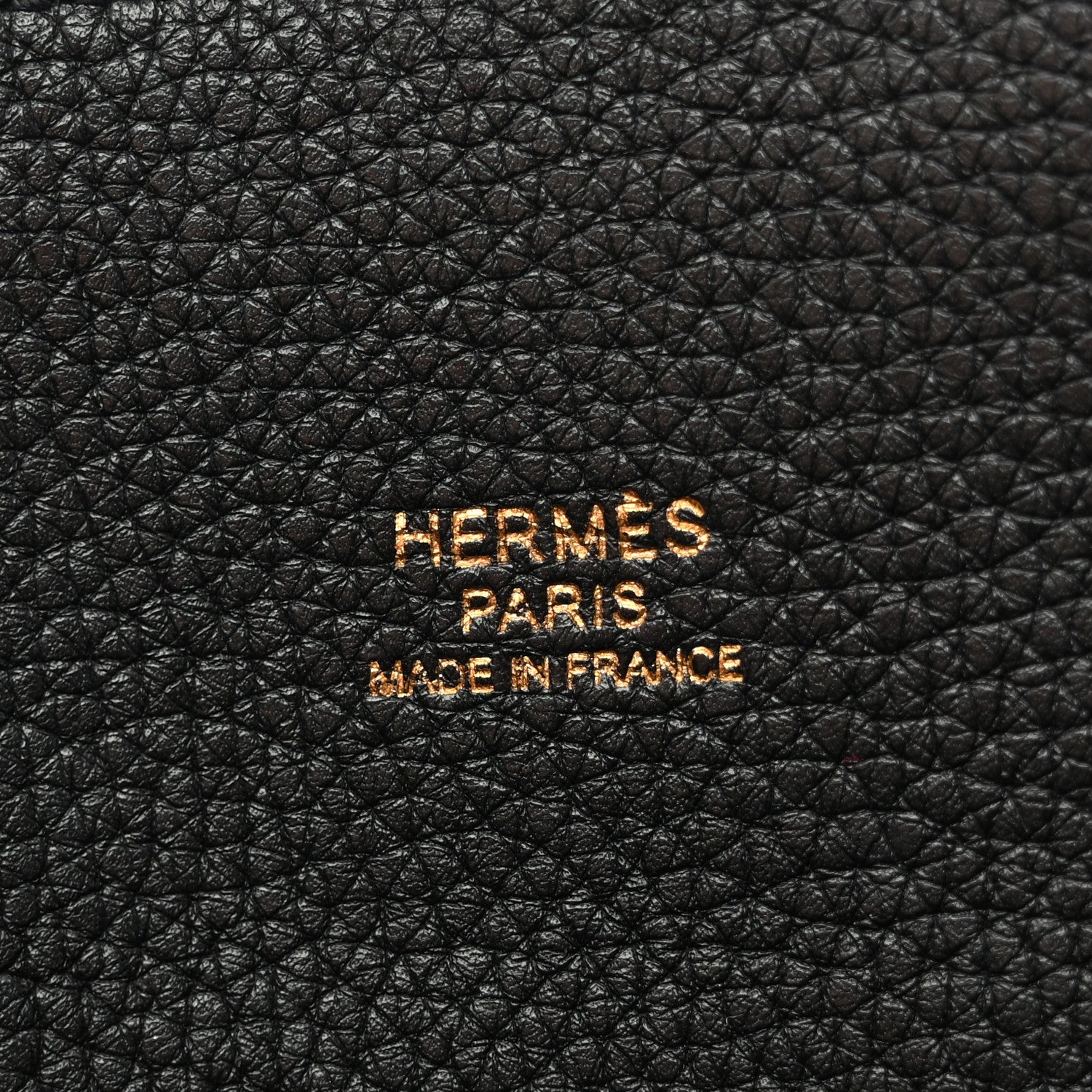 Hermes Taurillon Clemence So Kelly 26 Black 7 of 14