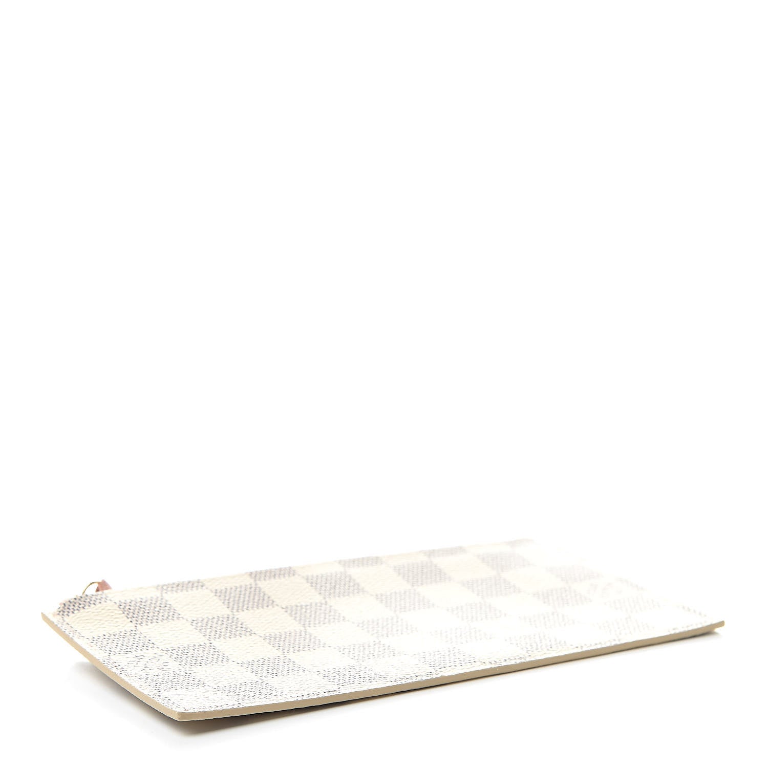 Louis Vuitton Damier Azur Felicie Chain Wallet Zippered Insert Rose Ballerine 4 of 6