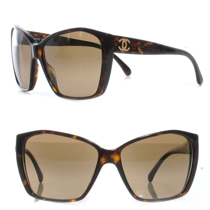 Chanel Acetate CC Sunglasses 5203 Tortoiseshell 1 of 5
