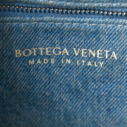 Bottega Veneta Denim Maxi Intrecciato Cassette Crossbody Bag Blue 6 of 10