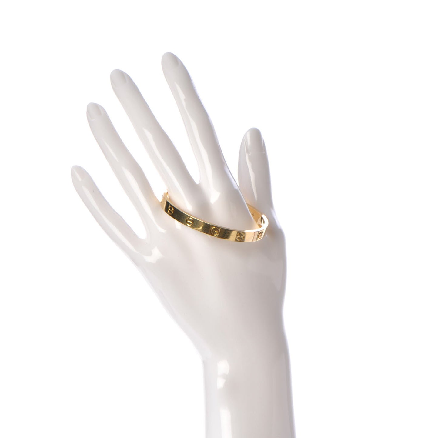 18K Yellow Gold LOVE Bracelet 16