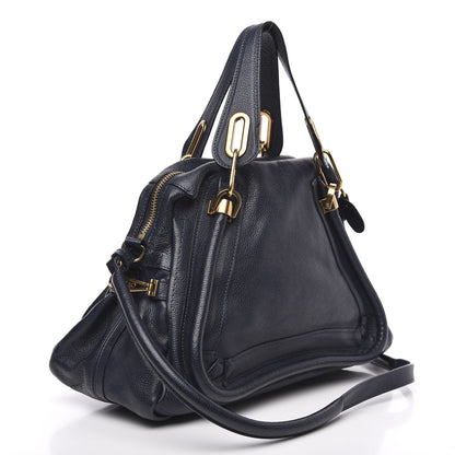 Chloe Calfskin Medium Paraty Peacock Blue 4 of 13