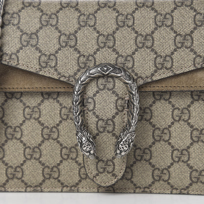 Gucci GG Supreme Monogram Mini Dionysus Shoulder Bag Taupe 10 of 10