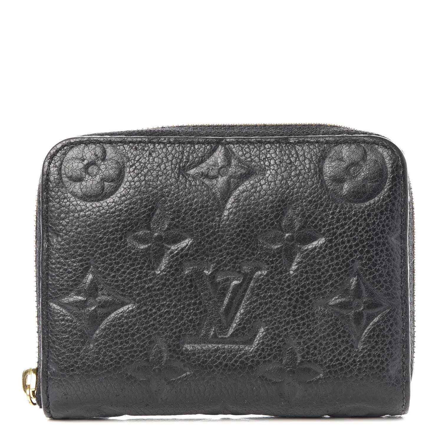 Louis Vuitton Empreinte Zippy Coin Purse Black 1 of 8
