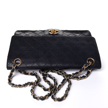 Chanel Lambskin Quilted Small Double Flap Black 11 of 18