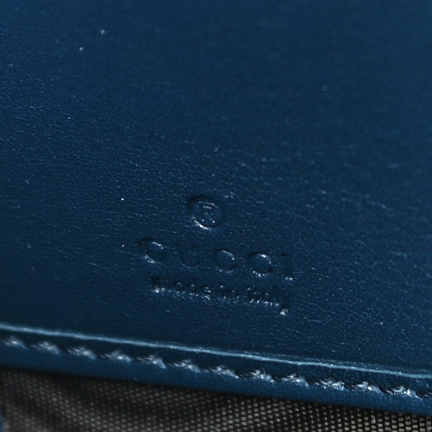 Calfskin Matelasse GucciGhost GG Marmont Zip Around Wallet Blue Agata Hibiscus Red