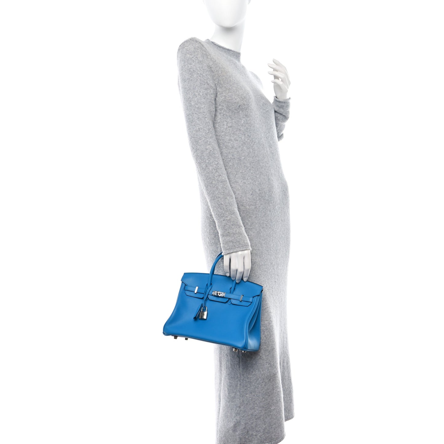 Swift Birkin 25 Bleu Frida
