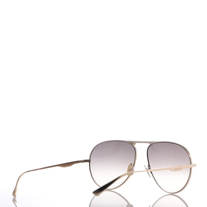 Gucci Aviator Sunglasses GG0334S Gold 4 of 7