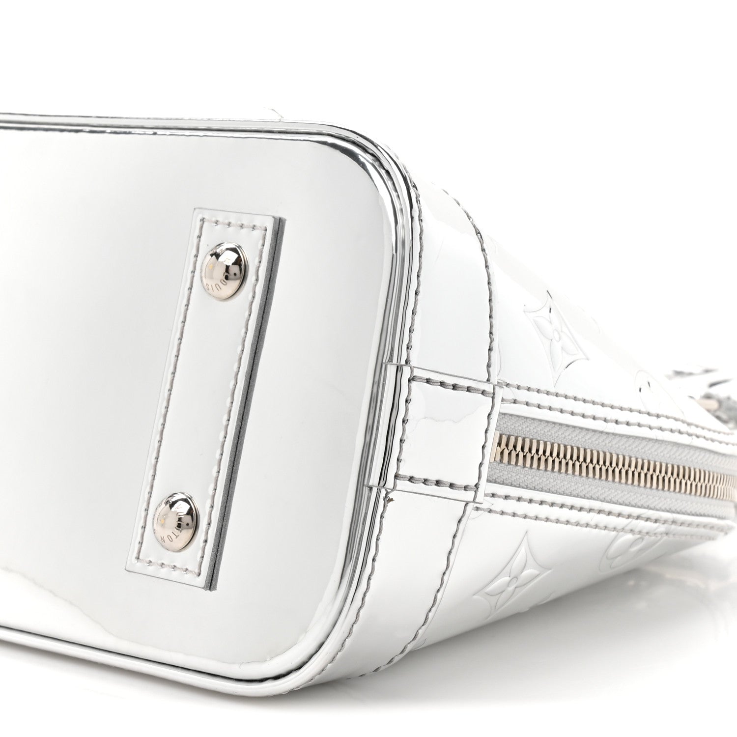 Louis Vuitton Monogram Miroir Alma BB Silver 8 of 11