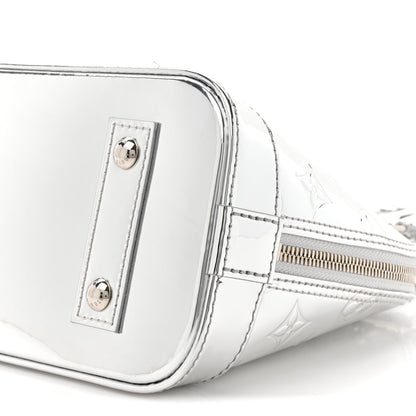 Louis Vuitton Monogram Miroir Alma BB Silver 8 of 11