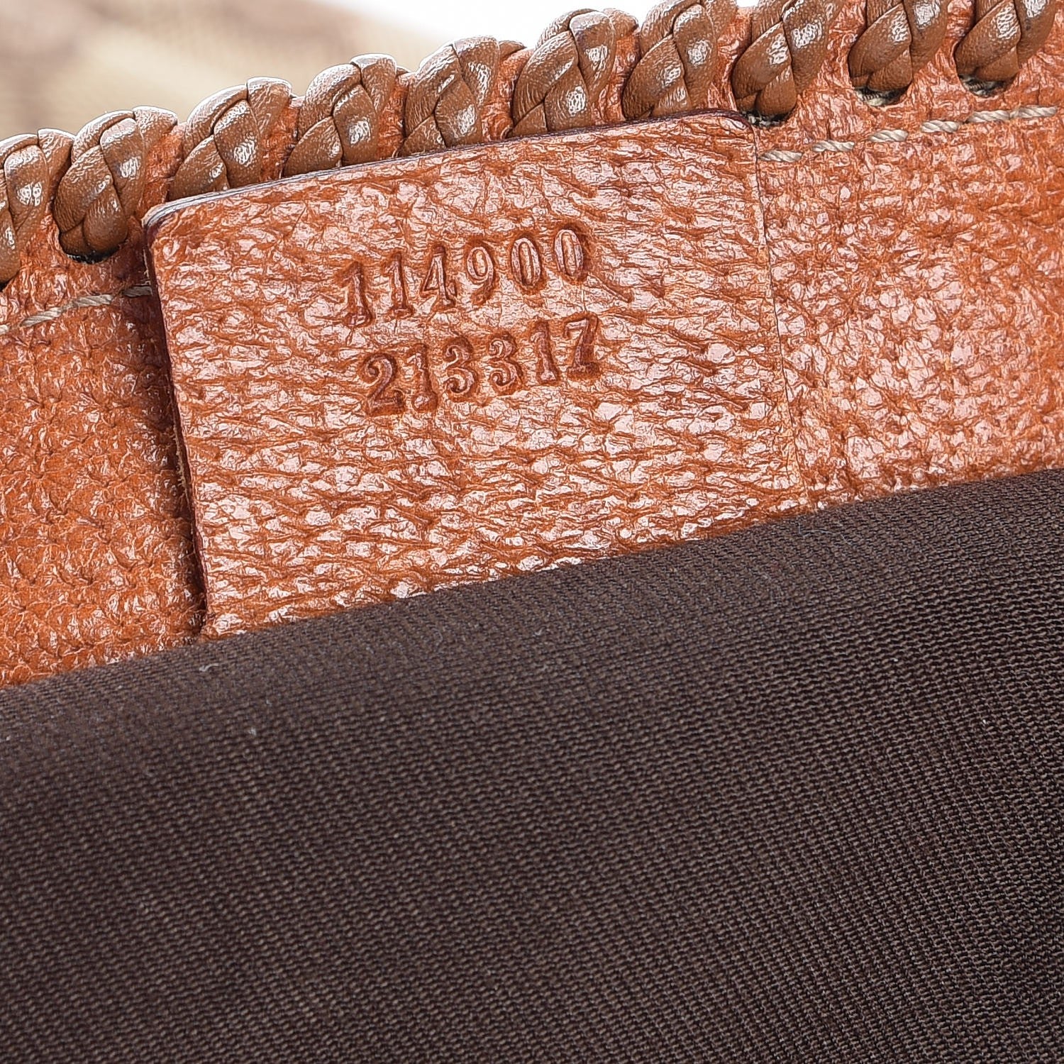 Gucci Monogram Large Horsebit Chain Hobo Brown 6 of 8