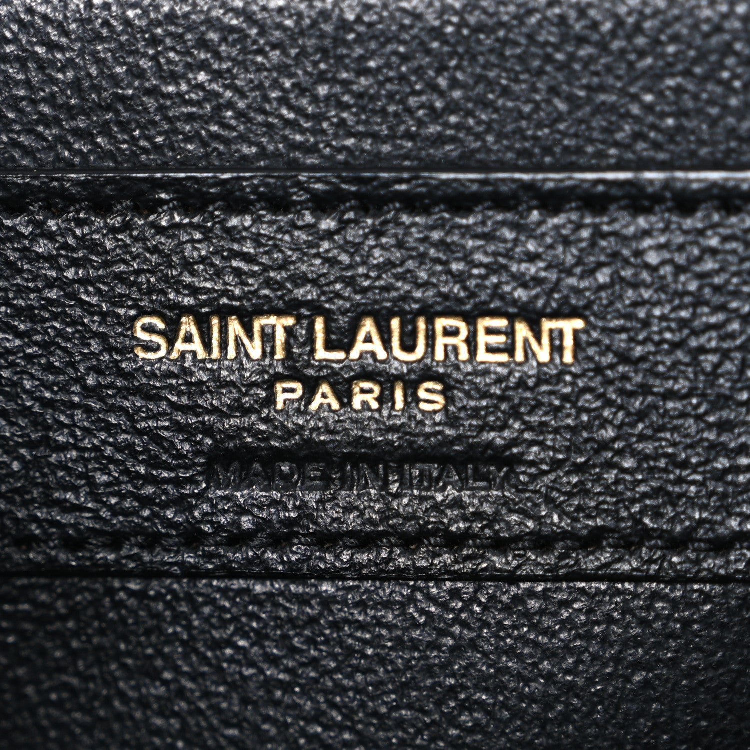Saint Laurent Grain De Poudre Textured Mixed Matelasse Triquilt Medium Monogram Satchel Black 6 of 10