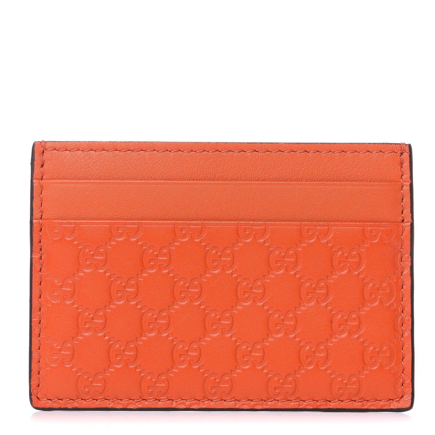 Microguccissima Card Holder Sun Orange