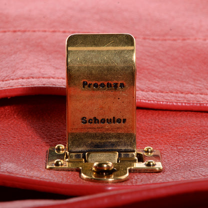Proenza Schouler Lambskin Large PS1 Satchel Poppy 6 of 14