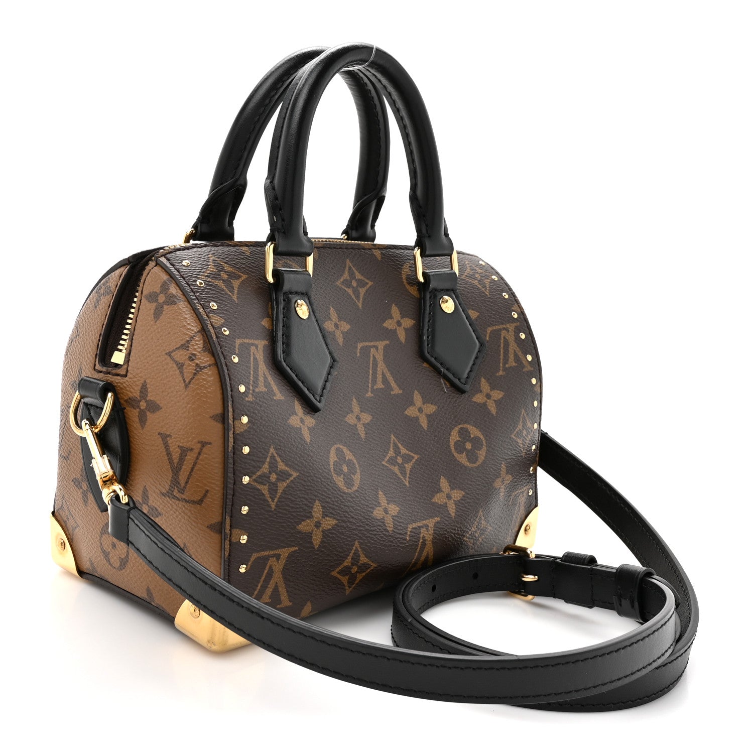 Louis Vuitton Reverse Monogram Speedy Trunk 20 3 of 11