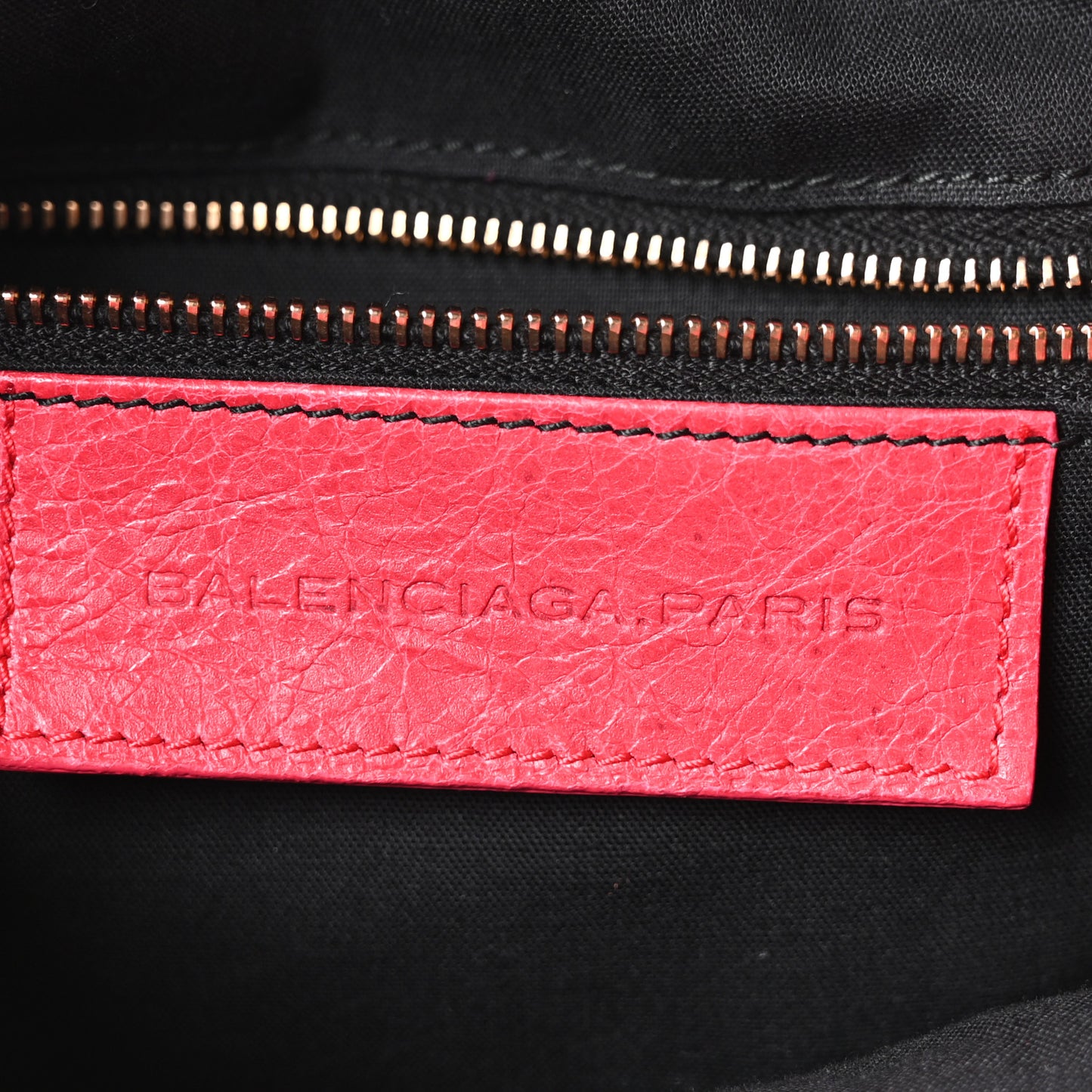 Agneau Giant 12 Rose Gold Hardware Mini Pompon Rose Thulian