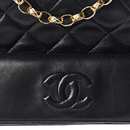 Chanel Lambskin Quilted Tassel Camera Case Black 10 of 10