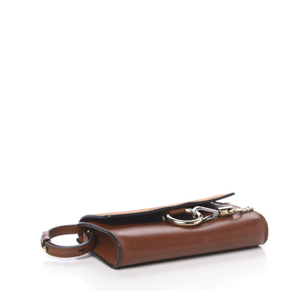 Chloe Suede Calfskin Mini Faye Shoulder Bag Tobacco 4 of 16
