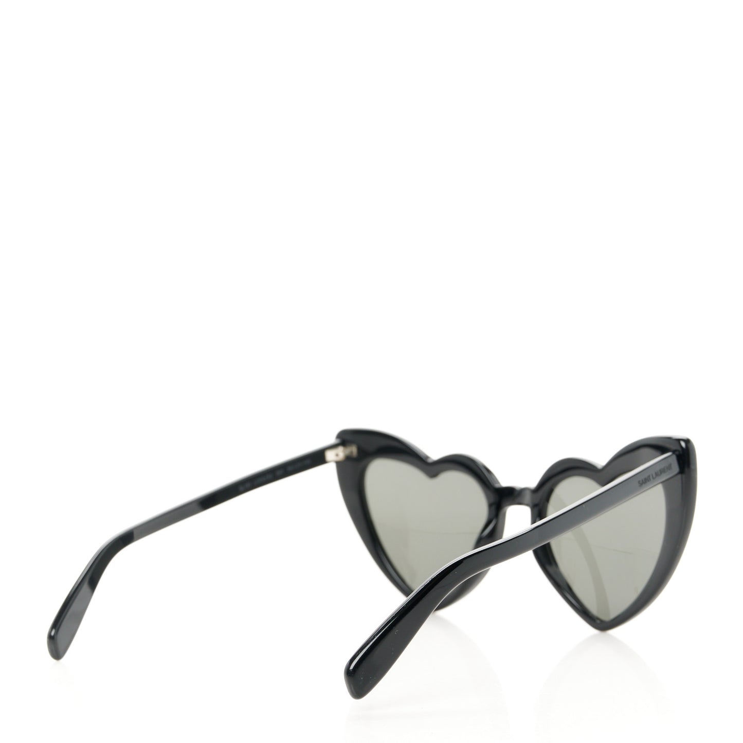 Acetate Heart Frame Loulou SL181 Sunglasses Black
