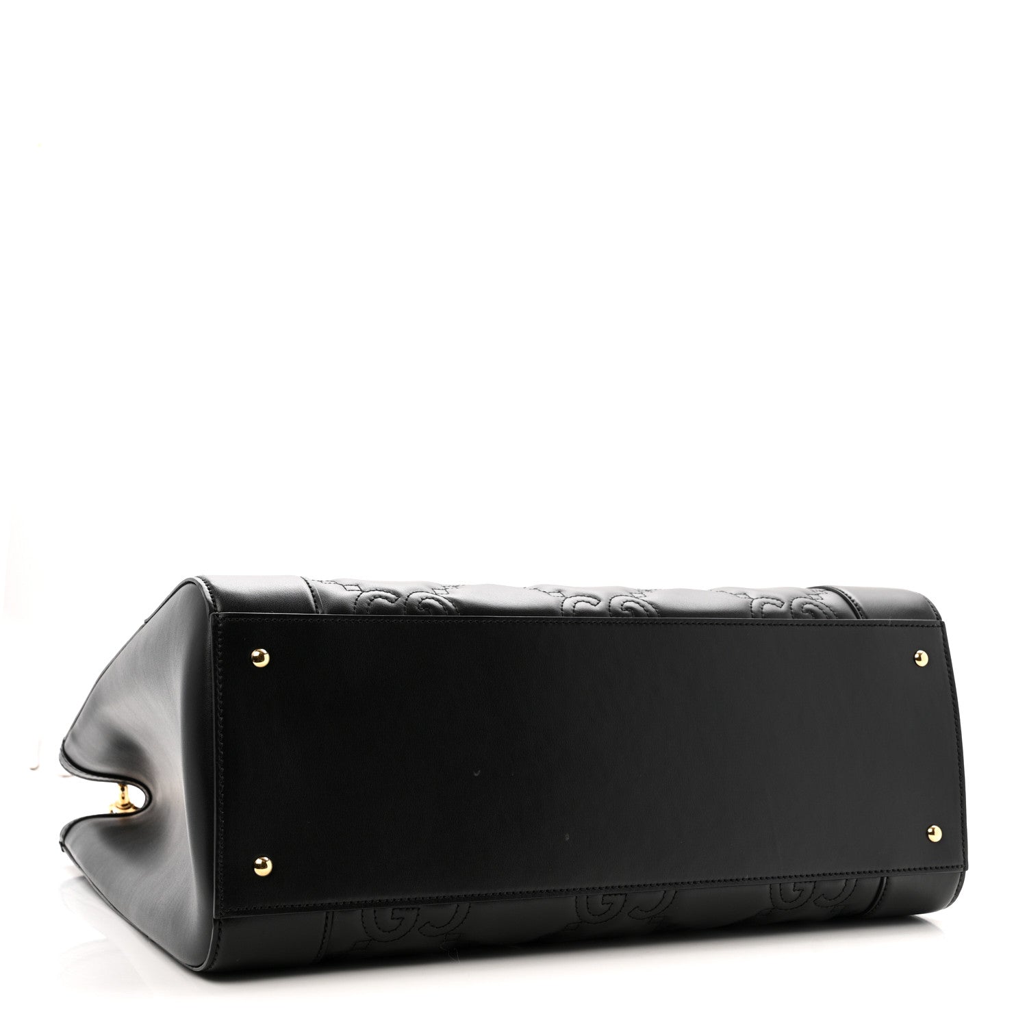 Gucci Calfskin GG Matelasse Tote Bag Black 4 of 16