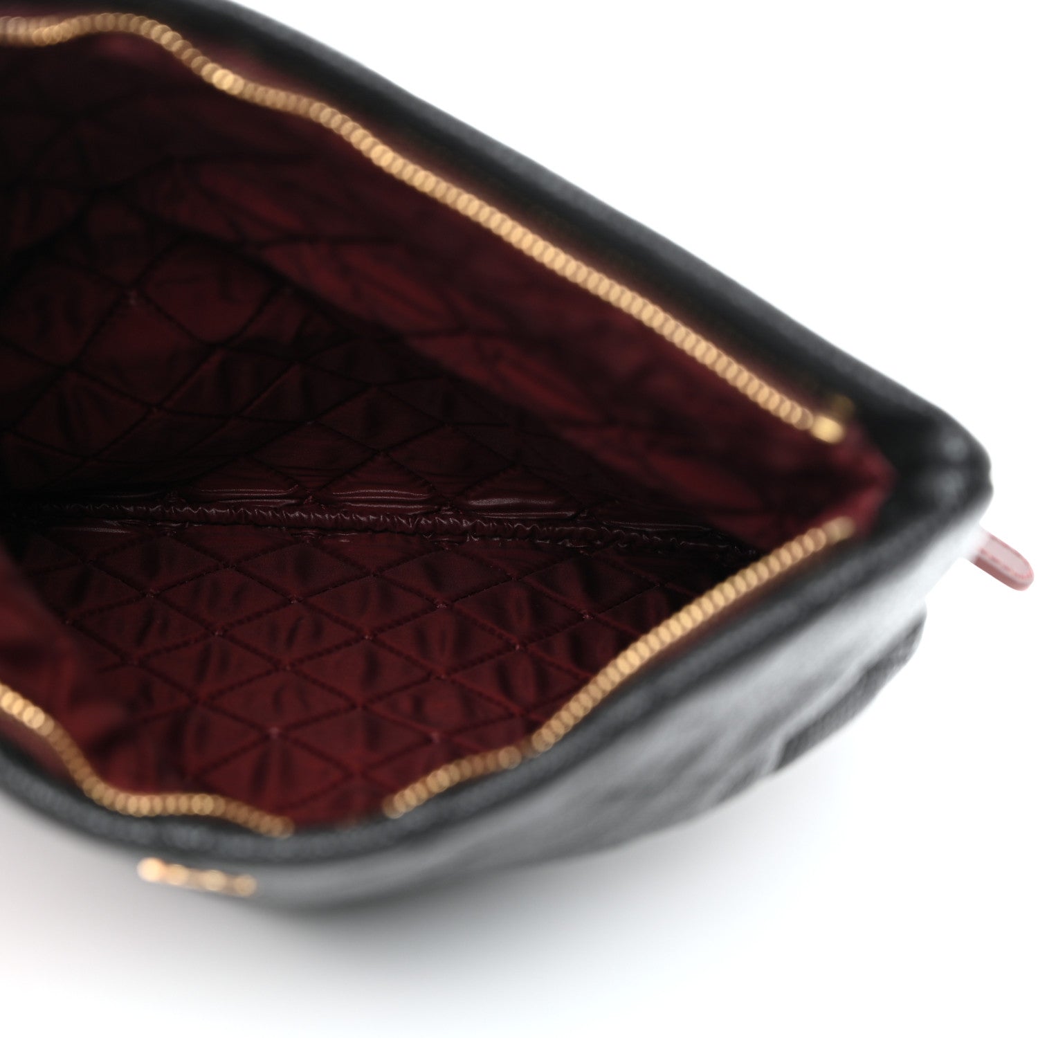 Chanel Caviar Quilted CC Beauty Clutch Black 5 of 8