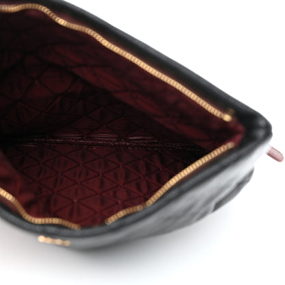 Chanel Caviar Quilted CC Beauty Clutch Black 5 of 8