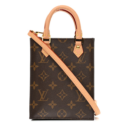Louis Vuitton Monogram Petit Sac Plat 1 of 9