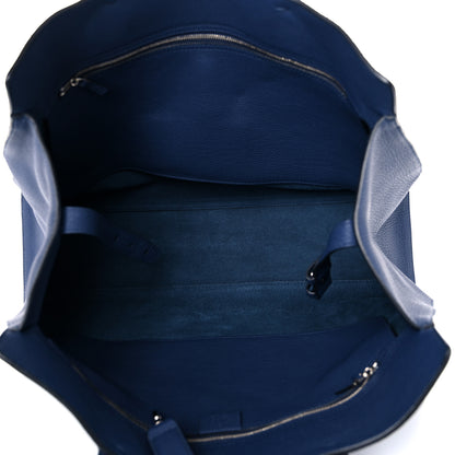 Gucci Soft Calfskin Medium Jackie Top Handle Bag Classic Blue Marine 5 of 18