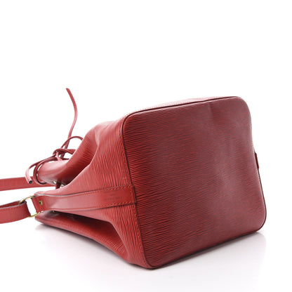 Louis Vuitton Epi Petit Noe Castillan Red 4 of 9