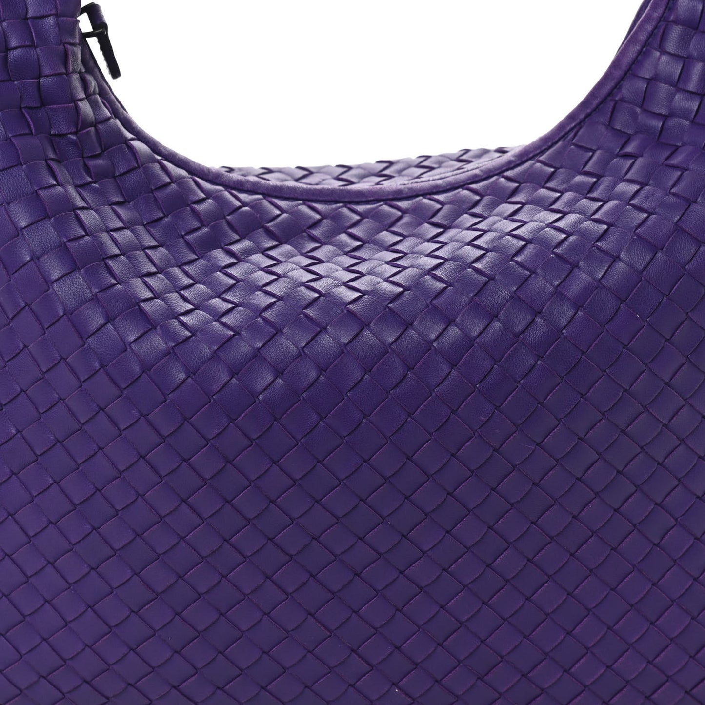Nappa Intrecciato Small Veneta Hobo Anemone