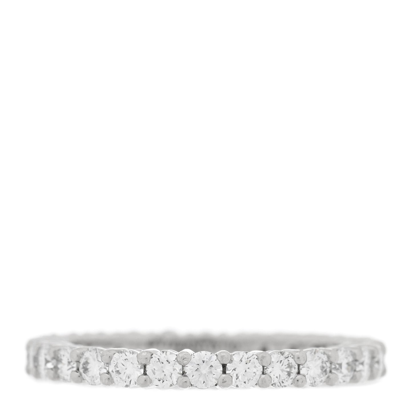 Platinum Diamond 2.2mm Full Circle Forever Band Ring 49 4.75