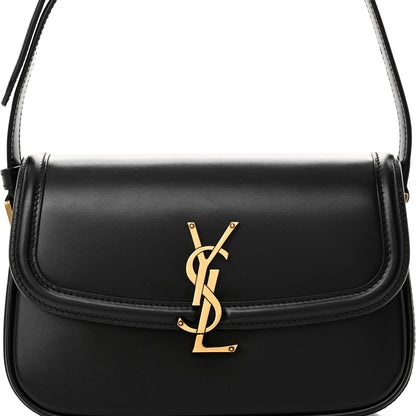 Saint Laurent Box Calfskin Mini Solferino Satchel Black 7 of 10