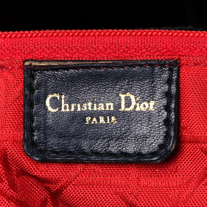 Christian Dior Patent Cannage Large Lady Dior Black 6 of 12