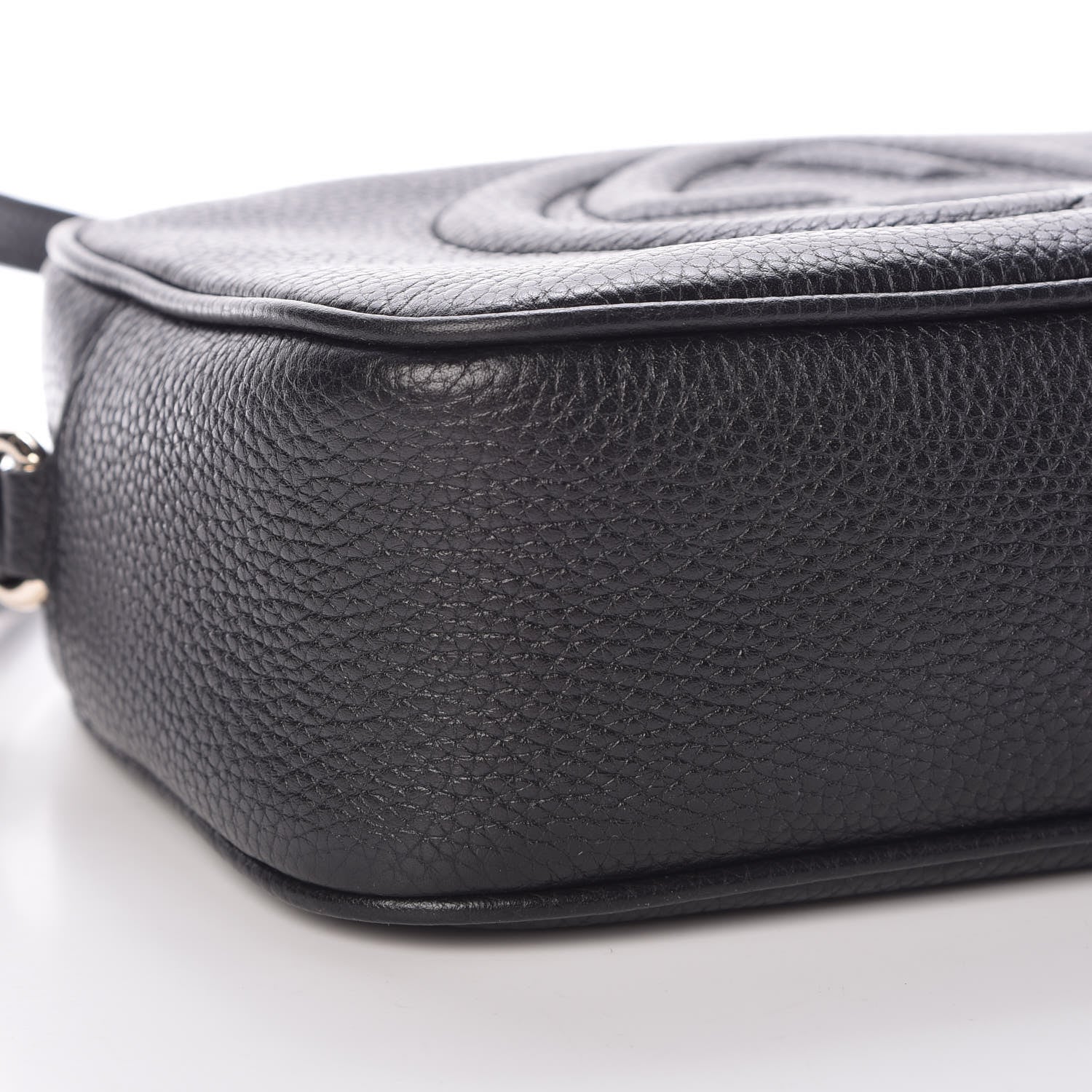 Gucci Pebbled Calfskin Small Soho Disco Bag Black 8 of 9