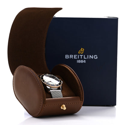 Breitling Stainless Steel 18K Rose Gold 42mm Superocean Heritage B20 Automatic Watch Black UB2010 5 of 5