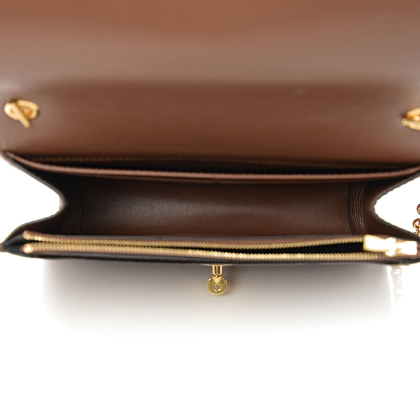 Small Classic Grain Calfskin Small Darley Oak