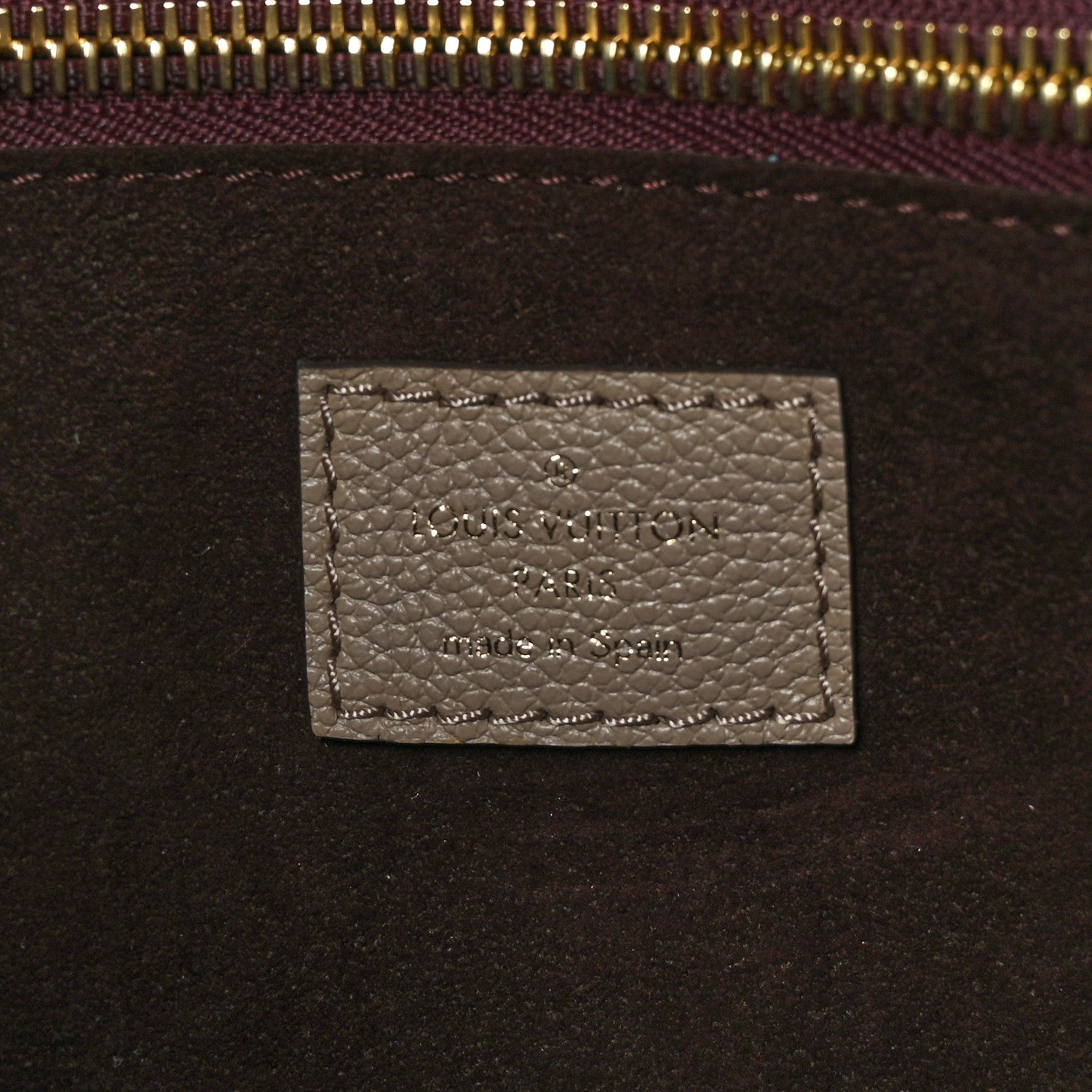 Louis Vuitton Empreinte Monogram Giant Neverfull MM Tourterelle 7 of 9