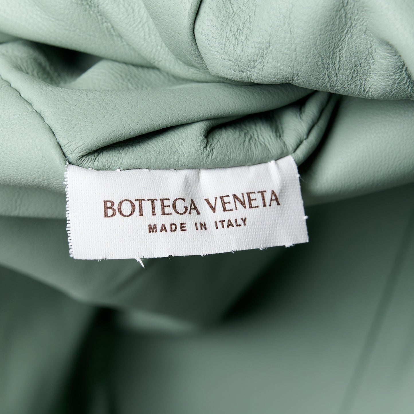 Nappa Intrecciato Teen Pouch Sage