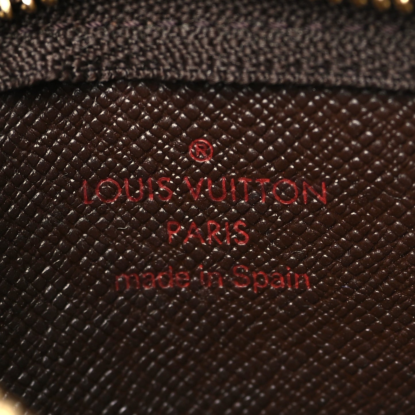 Damier Ebene Key Pouch