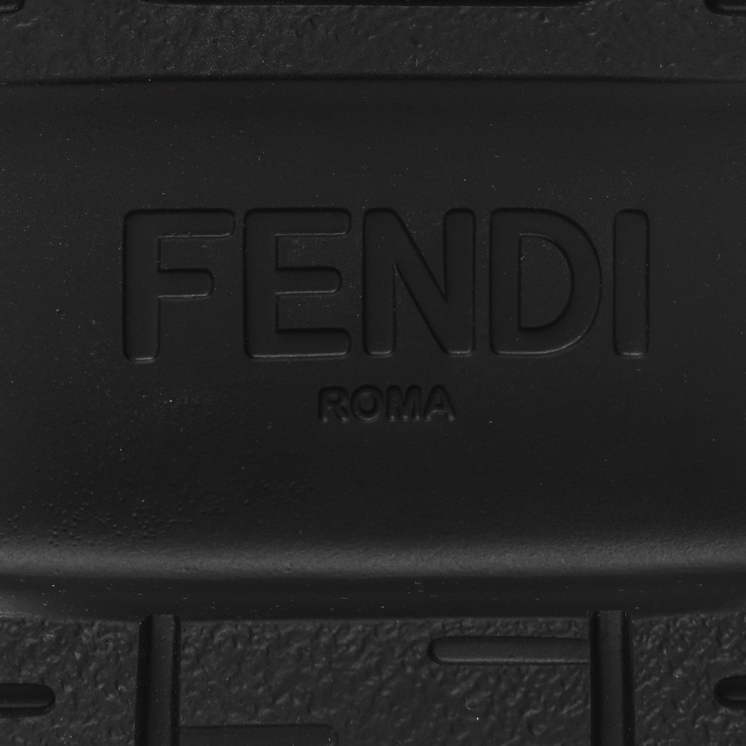 Fendi Vitello Abrasivato Fendigraphy 50mm Biker Boots 38 Black 7 of 9