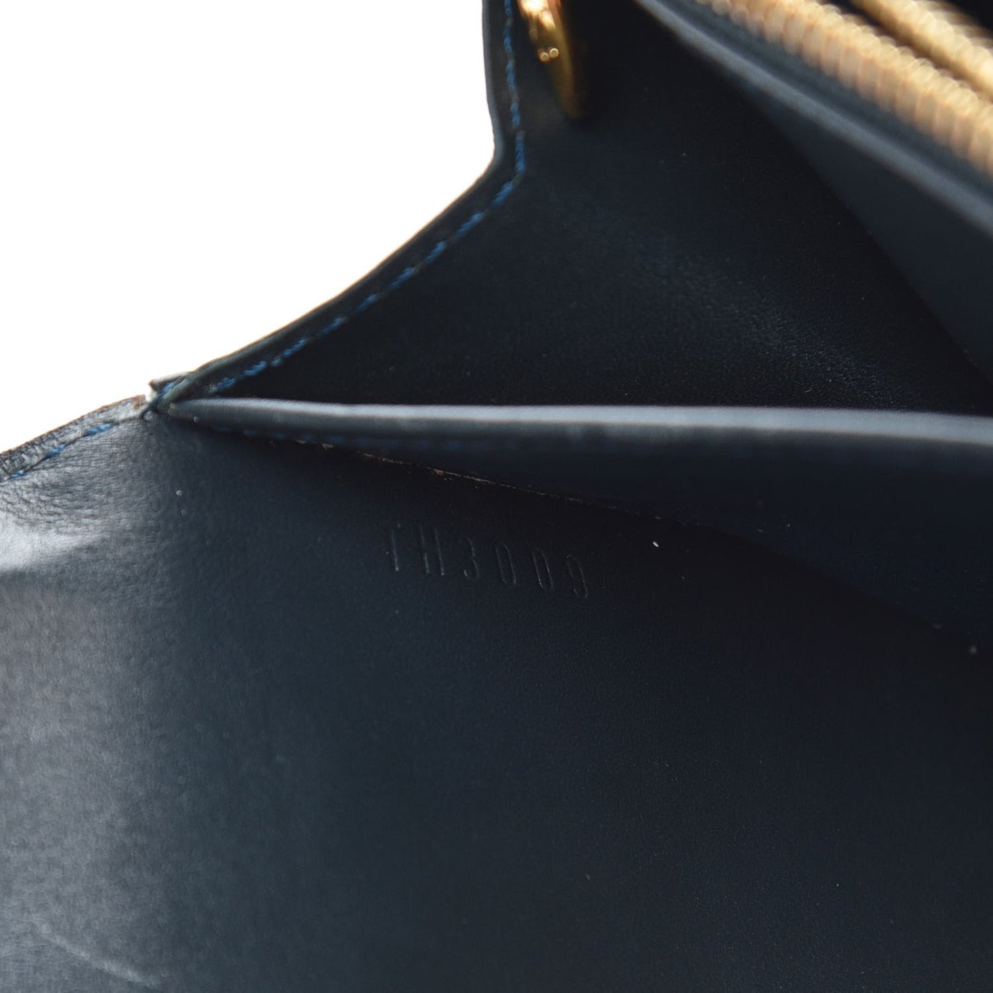 Vernis Sarah Wallet Blue Nuit