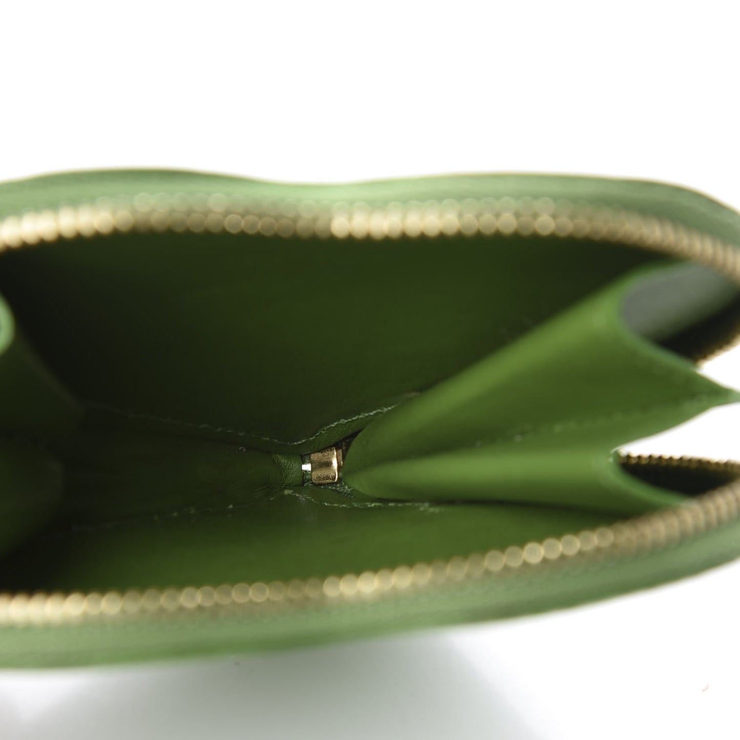 Vernis Heart Coin Purse Vert Tonic