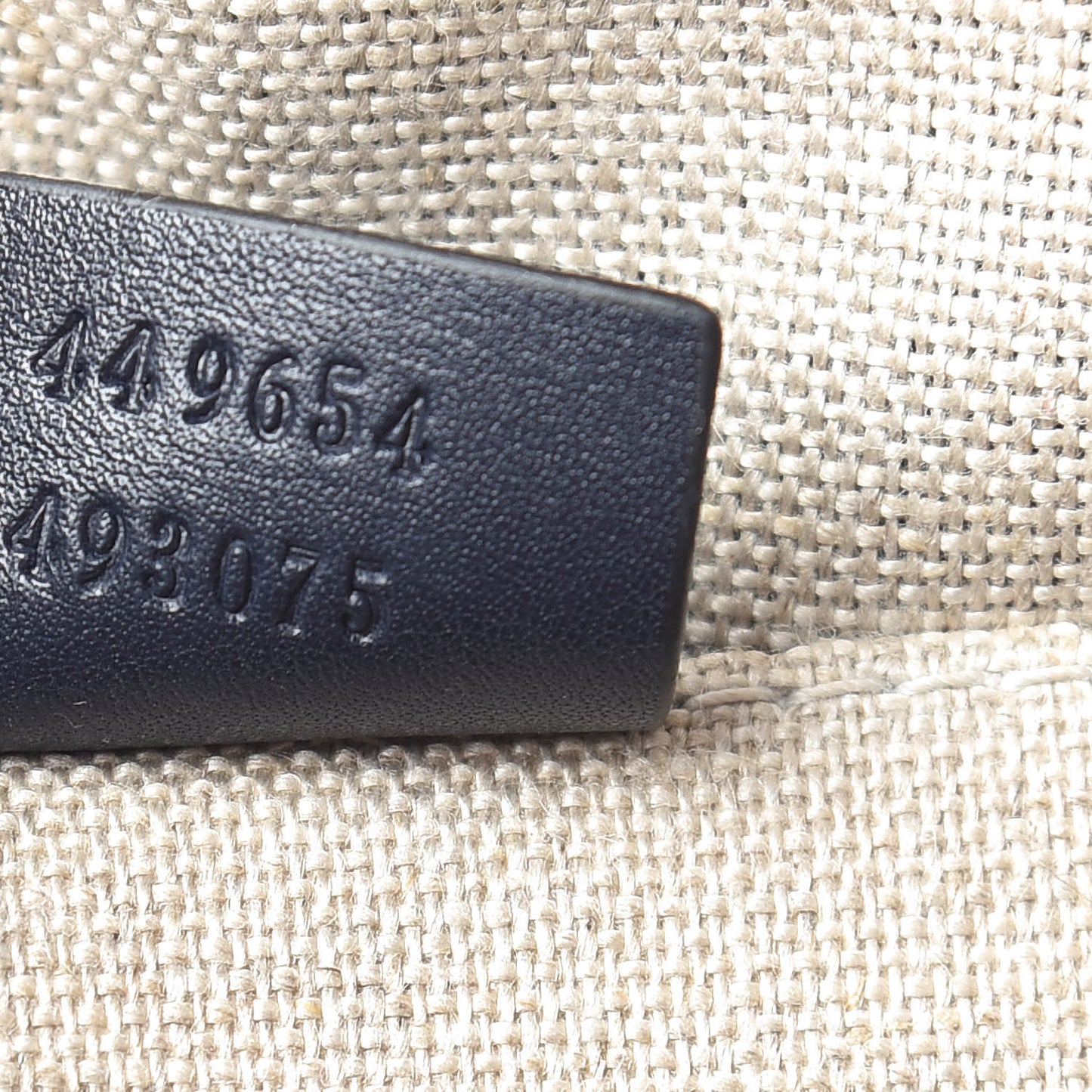 Soft Microguccissima Mini Dome Bag Blue