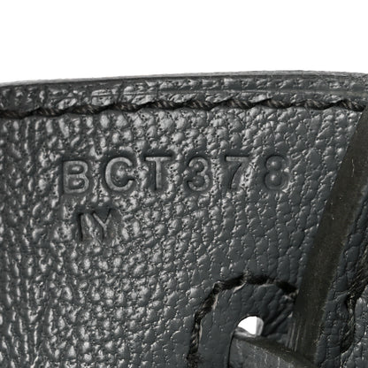 Hermes Togo Birkin 25 Vert Amande 7 of 11