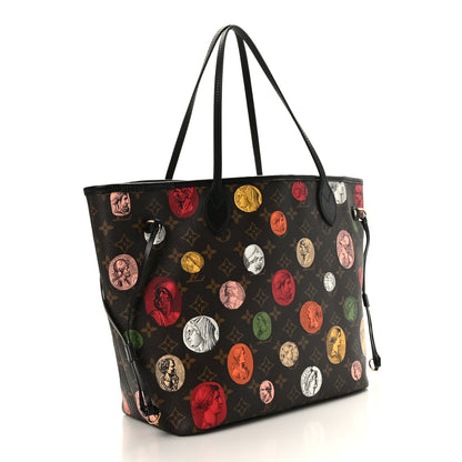Louis Vuitton X FORNASETTI Monogram Cameo Neverfull MM 4 of 9
