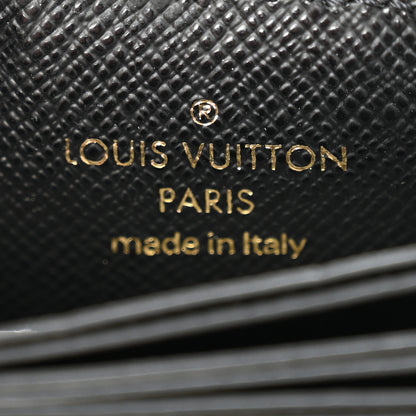Louis Vuitton Monogram Gusset Card Holder Black 6 of 7