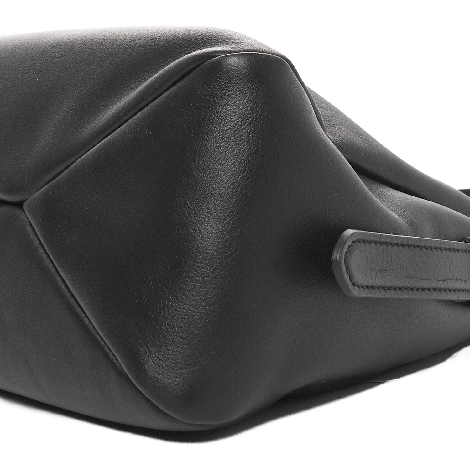 Prada Soft Calfskin Aimee Shoulder Bag Black 8 of 8