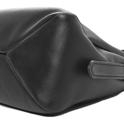 Prada Soft Calfskin Aimee Shoulder Bag Black 8 of 8