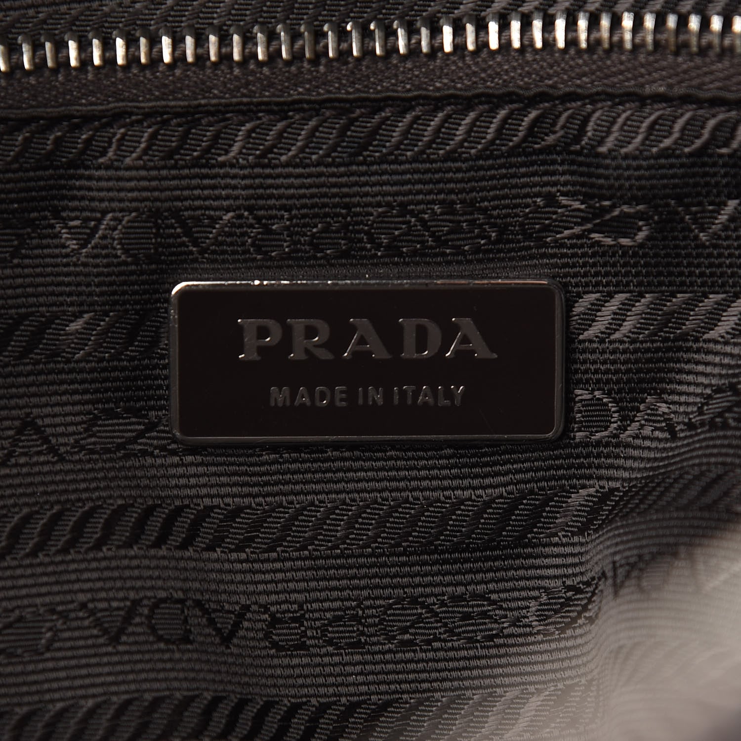 Prada Vitello Drive Perforated Bowling Bag Brown 3 of 12